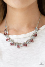 Load image into Gallery viewer, Courageously Catwalk - Purple necklace plus matching bracelet Catwalk Crawl 571