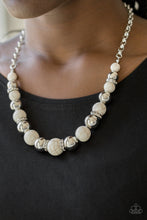 Load image into Gallery viewer, The Ruling Class - White necklace plus matching bracelet Ruling Class Radiance - White 1631