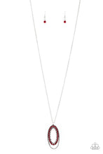 Load image into Gallery viewer, Money Mood - red necklace 597