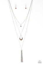 Load image into Gallery viewer, Be Fancy - Brown necklace 735