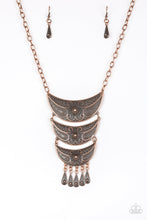 Load image into Gallery viewer, Go STEER-Crazy - copper necklace 601