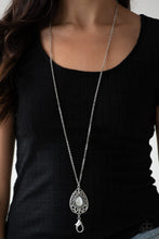 Load image into Gallery viewer, Modern Majesty - White lanyard 523