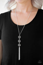 Load image into Gallery viewer, Triple Shimmer - Silver necklace 1640