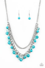 Load image into Gallery viewer, Wait and SEA - Blue necklace B110