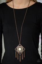 Load image into Gallery viewer, Sandstone Solstice - Copper necklace 745