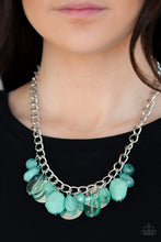 Load image into Gallery viewer, Treasure Shore - green necklace 711