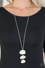 Load image into Gallery viewer, On The ROAM Again - White necklace 652