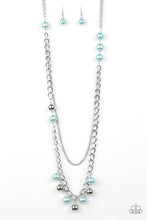 Load image into Gallery viewer, Modern Musical - Blue necklace B089