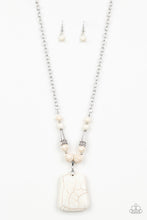 Load image into Gallery viewer, Sandstone Oasis - White necklace 894