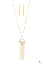 Load image into Gallery viewer, Terra Tassel - Gold necklace 1575