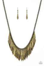 Load image into Gallery viewer, The Thrill-Seeker - Brass necklace 2061