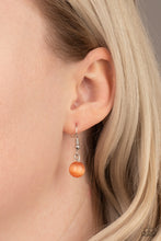Load image into Gallery viewer, GLOW and Tell - Orange necklace 1656