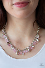 Load image into Gallery viewer, Downstage Dazzle - Pink necklace plus matching bracelet Dazing Dazzle 1629