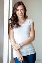 Load image into Gallery viewer, Downstage Dazzle - Pink necklace plus matching bracelet Dazing Dazzle 1629