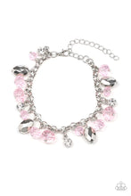 Load image into Gallery viewer, Downstage Dazzle - Pink necklace plus matching bracelet Dazing Dazzle 1629