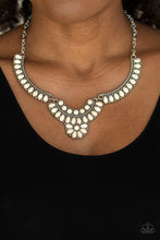 Load image into Gallery viewer, Omega Oasis - White necklace 2095