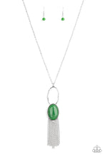 Load image into Gallery viewer, Dewy Desert - Green necklace 1986