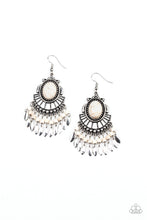 Load image into Gallery viewer, Eco Trip - White earring 2057