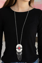 Load image into Gallery viewer, Desert Culture - red necklace 837