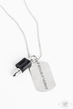 Load image into Gallery viewer, Proud Patriot - Black urban urban necklace C016