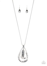 Load image into Gallery viewer, Texture Trekker - Silver necklace 1723