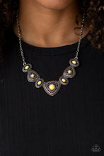 Load image into Gallery viewer, Totally TERRA-torial - Yellow necklace 1658