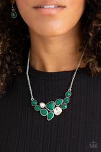 Load image into Gallery viewer, Breathtaking Brilliance - Green necklace 962
