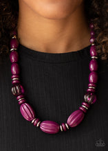 Load image into Gallery viewer, High Alert - Purple necklace B044