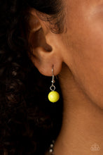 Load image into Gallery viewer, BEAD Your Own Drum - Yellow necklace 1619