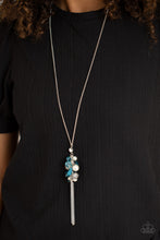 Load image into Gallery viewer, Party Girl Glow - Blue necklace 1805