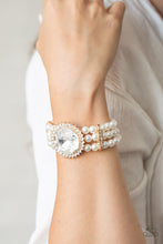 Load image into Gallery viewer, Speechless Sparkle - Gold bracelet 1691