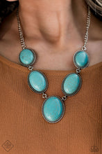 Load image into Gallery viewer, River Valley Radiance - Blue necklace plus matching bracelet River View 1686/C027