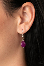 Load image into Gallery viewer, Modern Masquerade - Purple necklace 1584