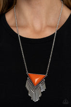 Load image into Gallery viewer, Badlands Bonanza - Orange necklace 1646
