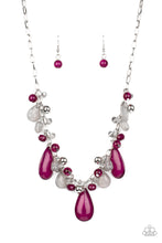 Load image into Gallery viewer, Seaside Solstice - Purple necklace 1546