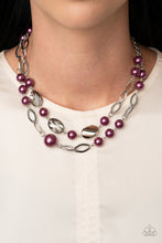Load image into Gallery viewer, Fluent In Affluence - Purple necklace 1835