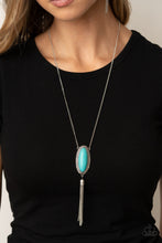 Load image into Gallery viewer, Ethereal Eden - Blue necklace 1686