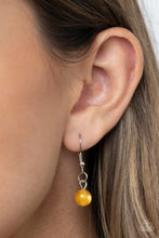 Load image into Gallery viewer, Where No MANDALA Has Gone Before - Yellow necklace 514