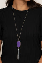 Load image into Gallery viewer, Got A Good Thing GLOWING - Purple necklace 1895