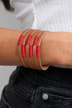Load image into Gallery viewer, Country Colors - Red urban bracelet B029