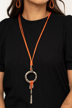 Load image into Gallery viewer, Tranquil Artisan - Orange necklace 2000