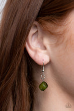 Load image into Gallery viewer, Feather Flair - Green necklace 1791