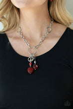 Load image into Gallery viewer, Lay Down Your CHARMS - Red necklace 1873