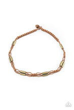 Load image into Gallery viewer, Offshore Drifter - Brown urban necklace 658