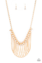 Load image into Gallery viewer, Flaunt Your Fringe - Gold necklace D087
