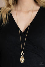 Load image into Gallery viewer, Glamorously Glaring - Gold necklace 2160