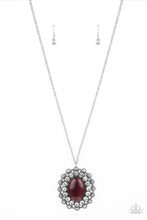 Load image into Gallery viewer, Oh My Medallion - Purple necklace 2216