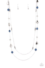 Load image into Gallery viewer, Gala Goals - Blue necklace 2116