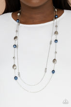 Load image into Gallery viewer, Gala Goals - Blue necklace 2116