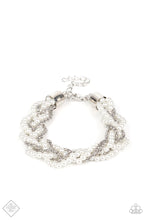Load image into Gallery viewer, Royal Reminiscence - White + Vintage Variation - White bracelet 1966